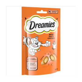 Dreamies with chicken cat treats 60g