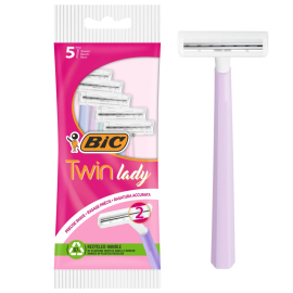 Bic razors twin lady 2 blade x5