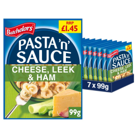 Batchelors pasta n sauce cheese leek & ham 99g