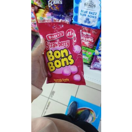 Bobbys strawberry bonbons 110g
