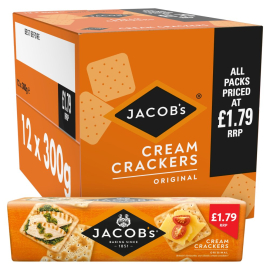 Jacobs cream crackers 300g