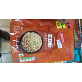 Jacks microwaveable egg fried rice 250g