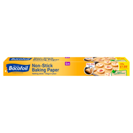 Bacofoil non-stick baking paper 5m x 38cm