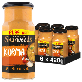 Sharwoods korma sauce 420g