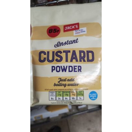 Jacks instant custard powder 72g