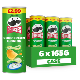 Pringles sour cream & onion 160g