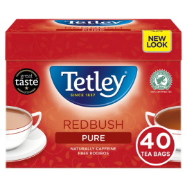Tetley redbush teabags x40
