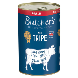 Butchers dog food with tripe 1200g