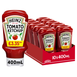 Heinz tomato ketchup 400ml/460g