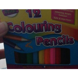 Tallon Artbox 12 colouring pencils