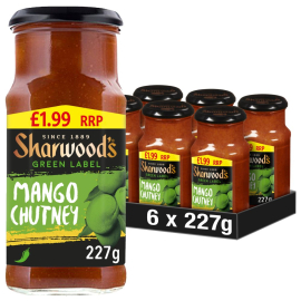 Sharwoods mango chutney 227g