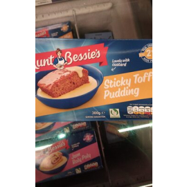 Aunt Bessies sticky toffee pudding 300g
