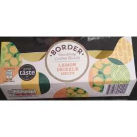 Border lemon drizzle melts 150g