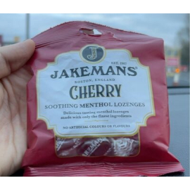 Jakemans cherry lozenges bag 73g