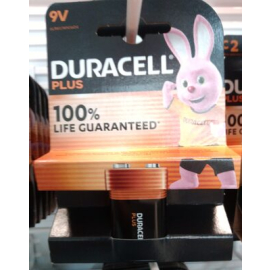 Duracell Plus 9V battery 6LR61/MN1604 E-Block