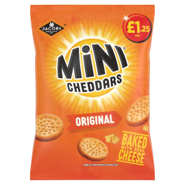 Jacobs mini cheddars 90g