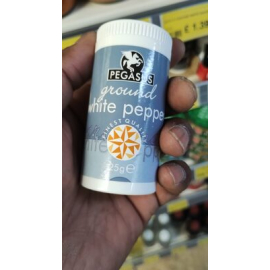 Pegasus ground white pepper 25g