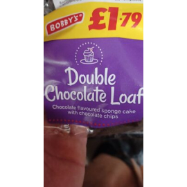 Bobbys double chocolate loaf 295g