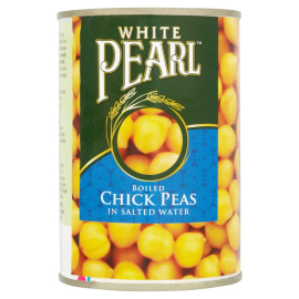 White Pearl boiled chickpeas 400g