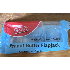 Bobbys peanut butter flapjack 95g