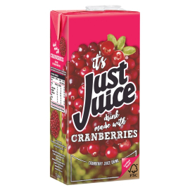 Just Juice cranberry juice drink 1l