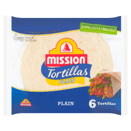 Mission tortillas x6
