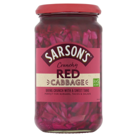 Sarsons crunchy red cabbage 445g