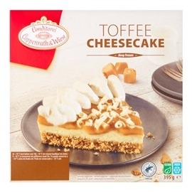 Conditorei C&W toffee cheesecake 395g