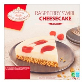 Conditorei C&W raspberry swirl cheesecake 375g