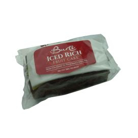 Burts iced rich fruit cake 350g
